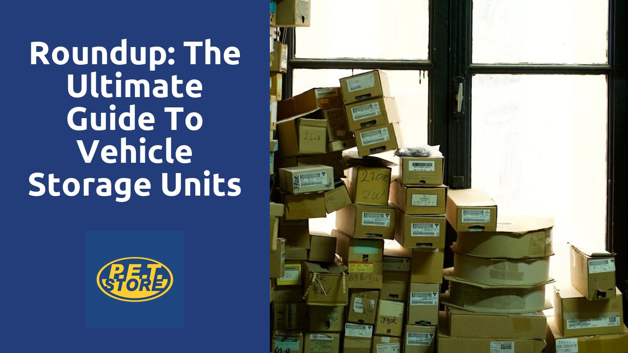 Roundup: The Ultimate Guide to Vehicle Storage Units