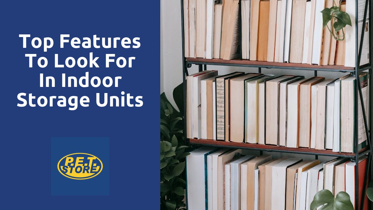 Top Features to Look for in Indoor Storage Units