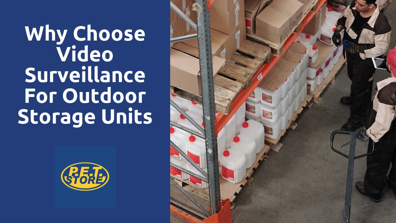 Why Choose Video Surveillance for Outdoor Storage Units